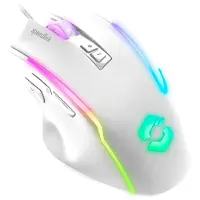 Speedlink DECUS NX - Gaming Muis - 12.800 DPI - 6 Knoppen & 2 DPI Schakelaars - RGB - Wit