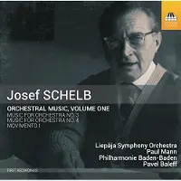 OUTHERE Liepaja Symphony Orchestra, Paul Mann, Baden-Badener Philharmonie, Pavel Baleff - Schelb: Orchestral Music, Volume One (CD)