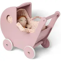 Smallstuff Pram Doll Car Roze Kinderen