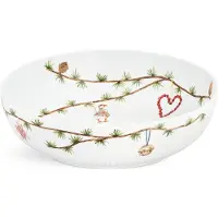 Kähler Hammershøi Christmas schaal Ø30 cm Wit