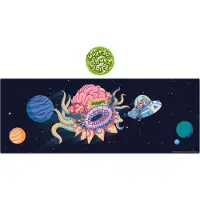 Fanattik Rick & Morty Desk Pad & Coaster Set