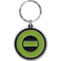 Ginza.se Type O Negative - Negative Symbol Sleutelhanger - Zilverkleurig/Groen