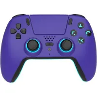 Trade invaders - Wireless Bluetooth Controller for PS5- LED - Purple