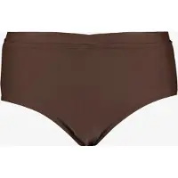 Osaga dames high waist hipster bikinibroekje bruin maat M