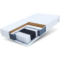 FDM FAMILY Matras 80x200 cm - Hoogte 18 cm H3 en H4 - Pocketvering Matrassen - Dubbelzijdig - 7 zones - Antiallergisch