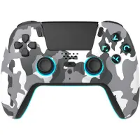 Freaks and Geeks Draadloze Controller - Hall Effect - Bewegingssensor - Vibratie - White Camo - PS5