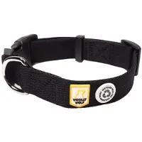 Woolly Wolf - Collar Black Raven L 40-65cm