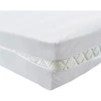 Famanu – Badstof matrashoes 100x200 cm, niet gewatteerd, geschikt voor matrassen 16–22 cm