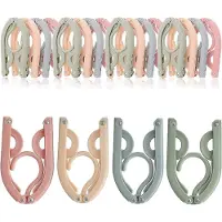 Famanu – Opvouwbare reis-kleerhangers van kunststof, antislip en multifunctioneel voor thuis en onderweg
