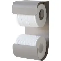 Sealskin - Brix Wc rolhouder - Toiletrolhouder dubbel - Beige - Greige