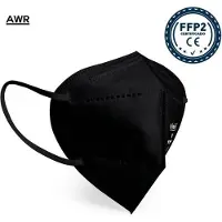 AWR Hoogwaardige Medische FFP2 (KN-95) Mondkapjes / Mondmaskers | Medisch Gecertificeerde Mondmaskers | 10 Stuks -