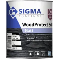 Sigma WoodProtect Solid Matt | Dekkende Houtverf Buiten 1 LTR - Kleur|1|2