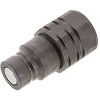 Tameson Stalen DN 12.5 Vlakdichtende Koppeling Insteeknippel G 1/2 inch Binnendraad ISO 16028 D 24.5mm