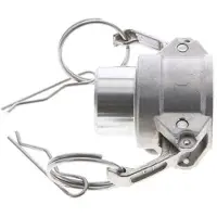 Tameson Camlock DN 25 (1'') Koppeling RVS met lasuiteinde (33.7 mm) Type B (AS) MIL-C-27487