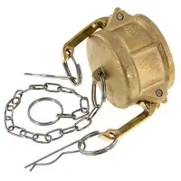 Tameson Camlock DN 50 (2'') Koppeling MessingEnd Cap Type DC MIL-C-27487