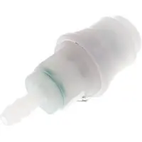 Tameson PVDF DN 5 Koppeling Snelkoppeling 6 mm Slangpilaar