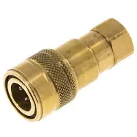 Tameson Messing DN 5 Hydraulische Koppeling Snelkoppeling G 1/8 inch Binnendraad ISO 7241-1 B D 10.9mm