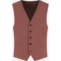 Gents - Gilet / Vest heren - - Polyblend - Roodbruin - Maat 54/54