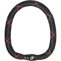 Famanu - Kettingslot – fietsslot van gehard staal – 10 mm dikke ketting – veiligheidsniveau 13 – 110 cm