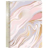 Famanu – Agenda 2026 A5 verticale weekplanner ringband meertalig marmer