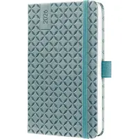 Famanu – Weekagenda 2026 A6 hardcover in oceaanblauw, diepe kleur en robuuste afwerking