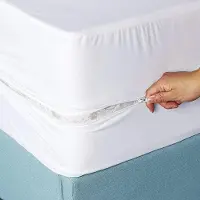 Famanu – Waterdichte matrashoes voor kinderbed 70x140 cm, volledige bescherming met ritssluiting