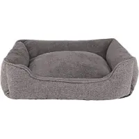 Famanu – Honden- en Kattenbed Medium – Zacht Huisdierbed met Afneembare Hoes en Antislip Bodem, Afmeting 75 x 60x 21 cm