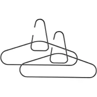 Zone Denmark A-Hanger kledinghanger black, 2-pack