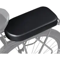 Famanu - Achterzitkussen fiets, verdikt model met handgreep – Zwart