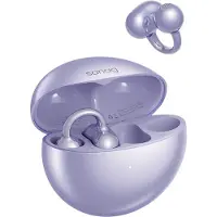 Sanag S6SUltra draadloze open-ear oorclip-koptelefoon HiFi-stereo Bluetooth-intelligent AI S-S6SUltra-CL-Headphones-Purple