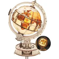 Robotime houten 3D puzzel - Luminous Globe