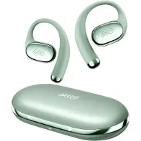 QCY Crossky R70, draadloze oordopjes, geschikt voor telefoongesprekken en muziek, in lichtgroen