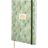 Famanu – Planner 2026 A5 verticale weekindeling gebonden hardcover in warme tarwetint