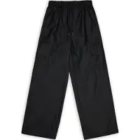 Rains Regenbroek Unisex Cargo Rain Pants Wide Black-S