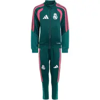 Adidas Real Madrid Trainingspak 2026-2027 Peuters/Kleuters Donkergroen Roze Wit