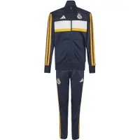 Adidas Real Madrid Trainingspak 2026-2027 Kids Donkerblauw Oranje Wit