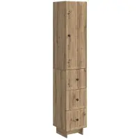vidaXL - Kast - Set - 2 - st - Bewerkt - hout