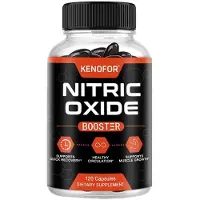 Kenofor Stikstofmonoxide (120 capsules) voedingssupplement, bloed, bloedsomloop, bloeddruk, spieren, herstel, opbouw, lichamelijke gezondheid, energie, kracht