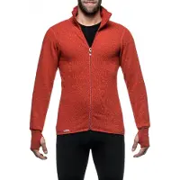 Woolpower Vest Full Zip Jacket 400 Autumn Red-XXXL