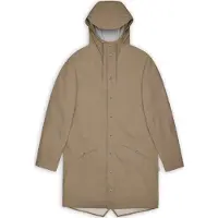 Rains - Jassen - Long Jacket W3 Beige voor Heren - Maat L