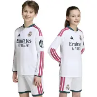 Adidas Real Madrid Thuisset Lange Mouwen 2026-2027 Kids