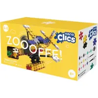 Clics Toys Nano – Transport Builders 250 Piece Set – 5 in 1 Bouwblokken – SPEELGOED Gemaakt Van 100% RECYCLED Plastic – Speelgoed 8, 9, 10, 11, 12 jaar – Constructie Speelgoed
