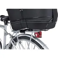 Famanu – Extra lange fietsmand voor brede bagagedragers, 60 x 29 x 42 cm