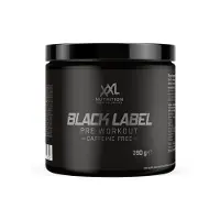 XXL Nutrition Black Label - Pre Workout - Orange Fruit (Cafeïnevrij) - 390 gram