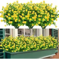Famanu – Als echt 36 Stks Kunstbloemen Schleierkraut Kunstbloemen Gypsophila voor bruiloft feest bruidsboeketten thuisdecoratie wit