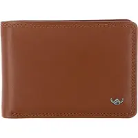 Golden Head Leren portemonnee Polo RFID Protect Minischeintasche 1194 Cognac bruine