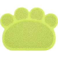Famanu – Kattenbakvulling Mat - Waterdichte Urinebestendige Kattenbakken Trapper Mat Voerbak Placemat Kattenbakvulling Trapping Pad Kattenbakvulling Catcher (klauwvorm)