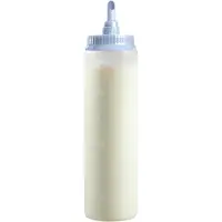 Famanu deegdispenser met kom, 700 ml - blauw/wit