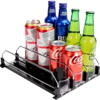 Famanu – Automatische blikjesdispenser voor koelkast, geschikt voor ca. 12 drankblikjes