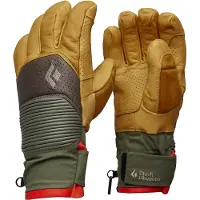 Black Diamond - Skihandschoenen - Impulse Gloves Beeswax Walnut voor Unisex - Maat XL - Geel